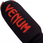 Протектори за крака - VENUM KONTACT SHINGUARDS AND INSTEP - COTTON - BLACK/RED​